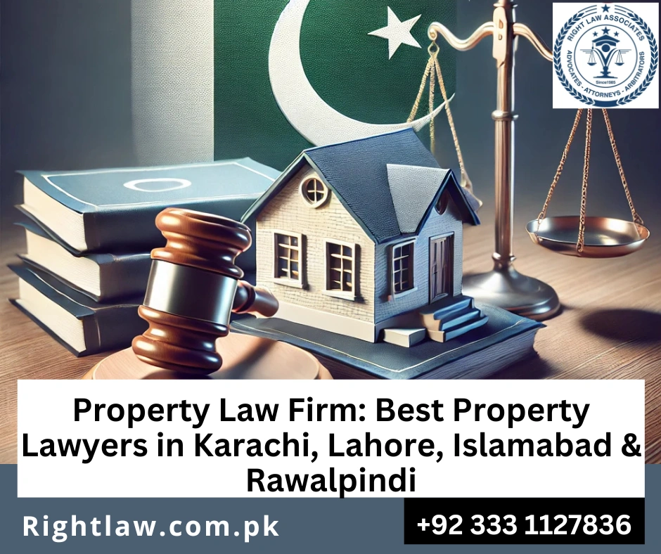 Legal team drafting property sale and lease agreements in Pakistan.