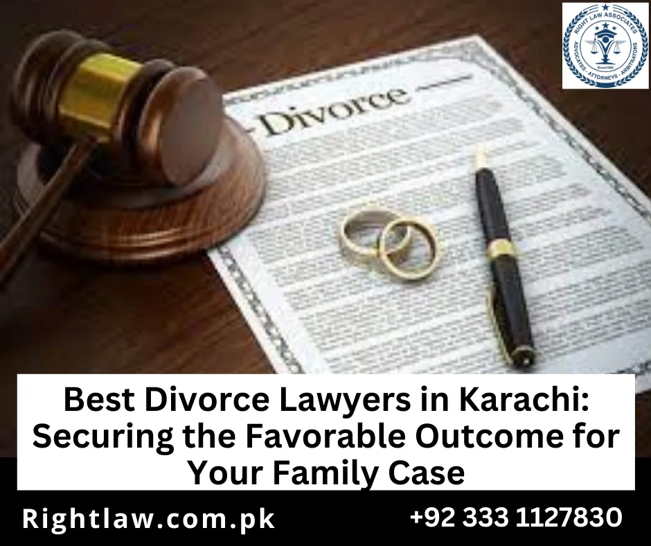 Female divorce lawyer in Karachi handling khula and child custody cases