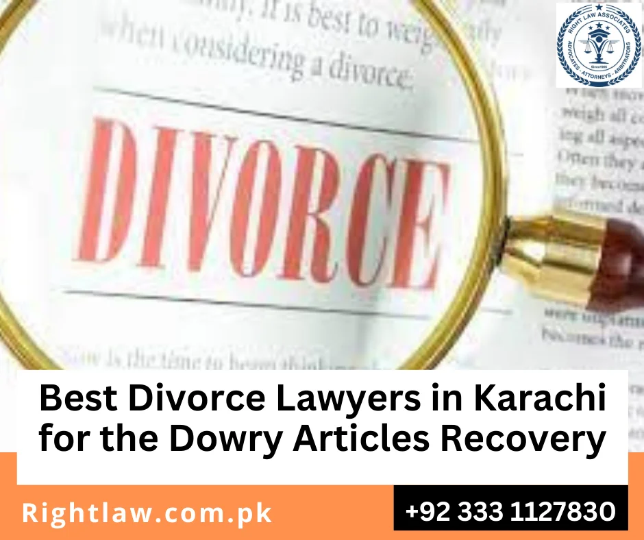 Female divorce lawyer in Karachi consulting on Saman-e-Jahez recovery