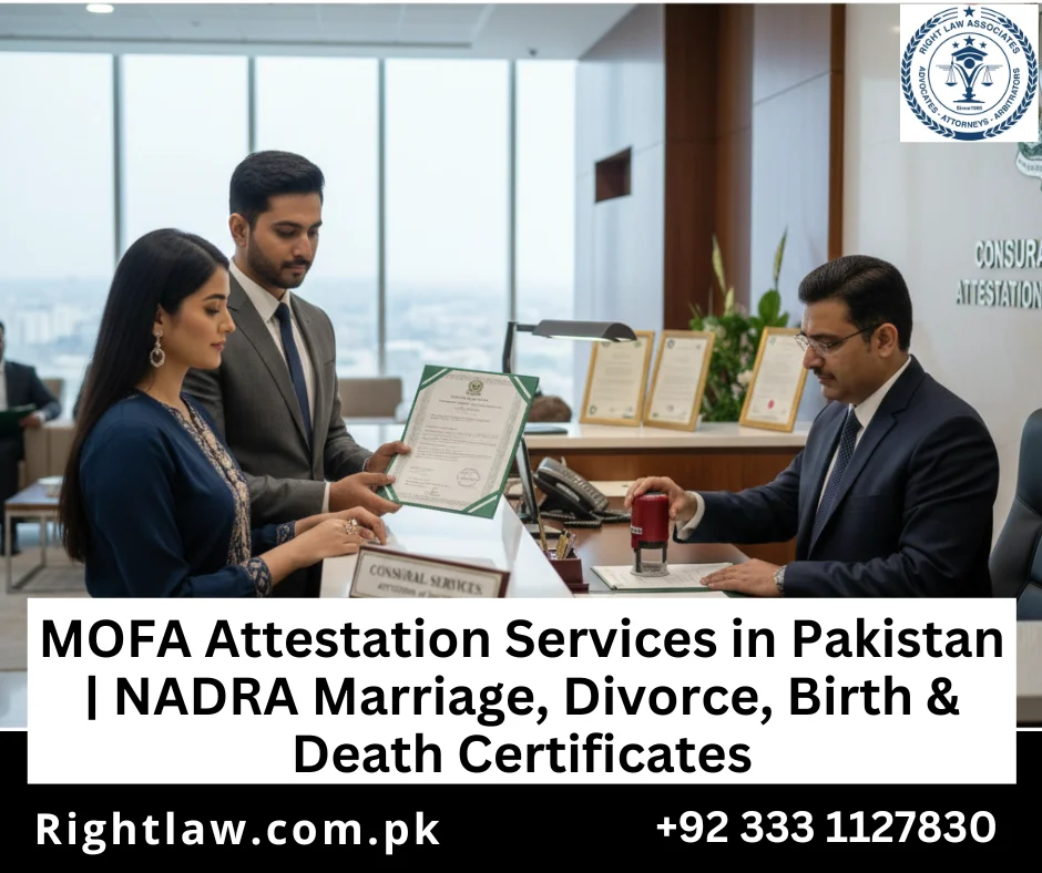 MOFA attestation Pakistan