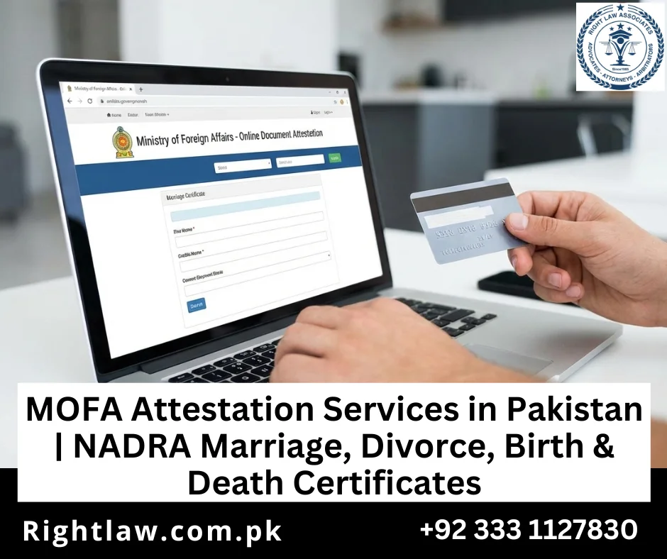 MOFA attestation Pakistan
