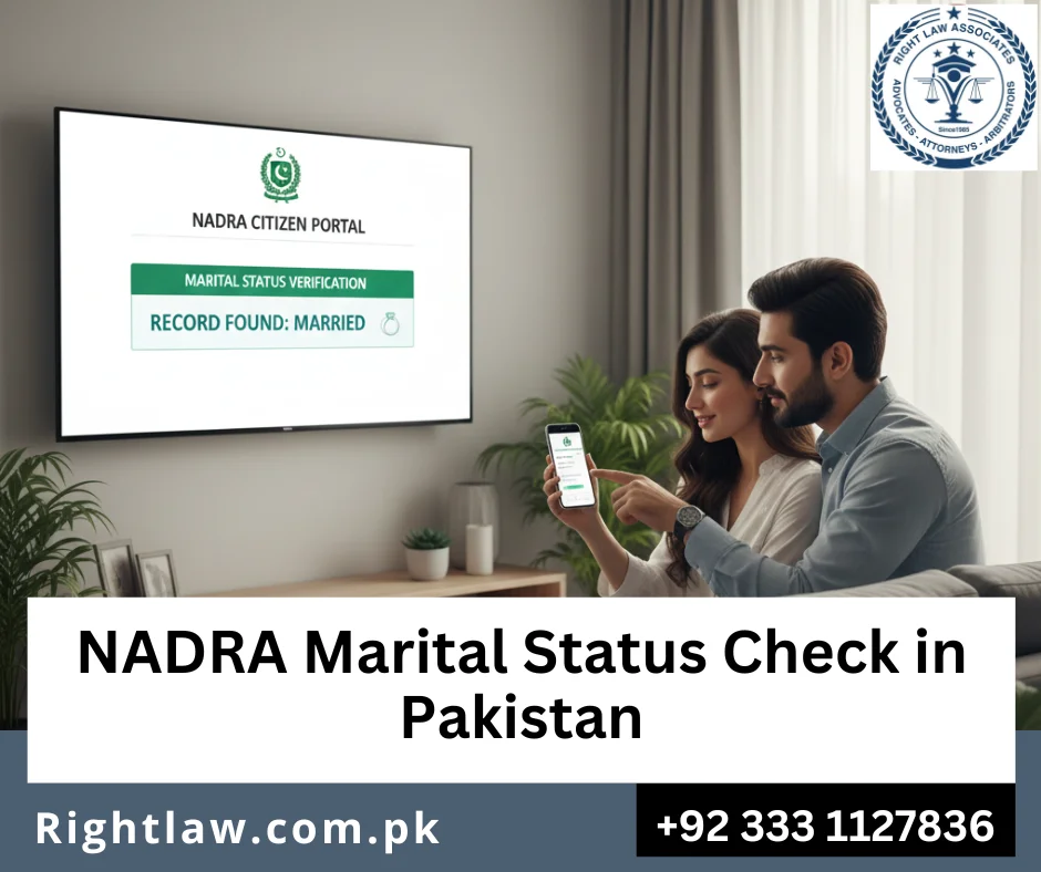 nadra marriage verification