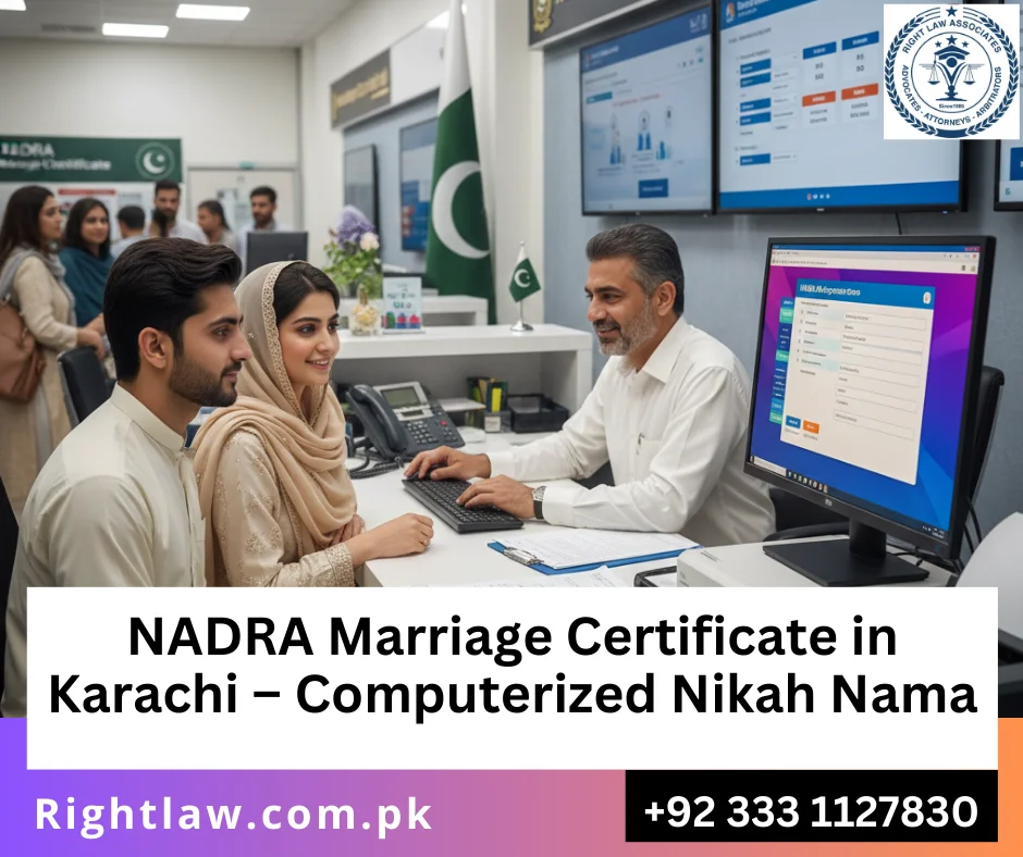 Common mistakes in NADRA marriage certificate Karachi cases