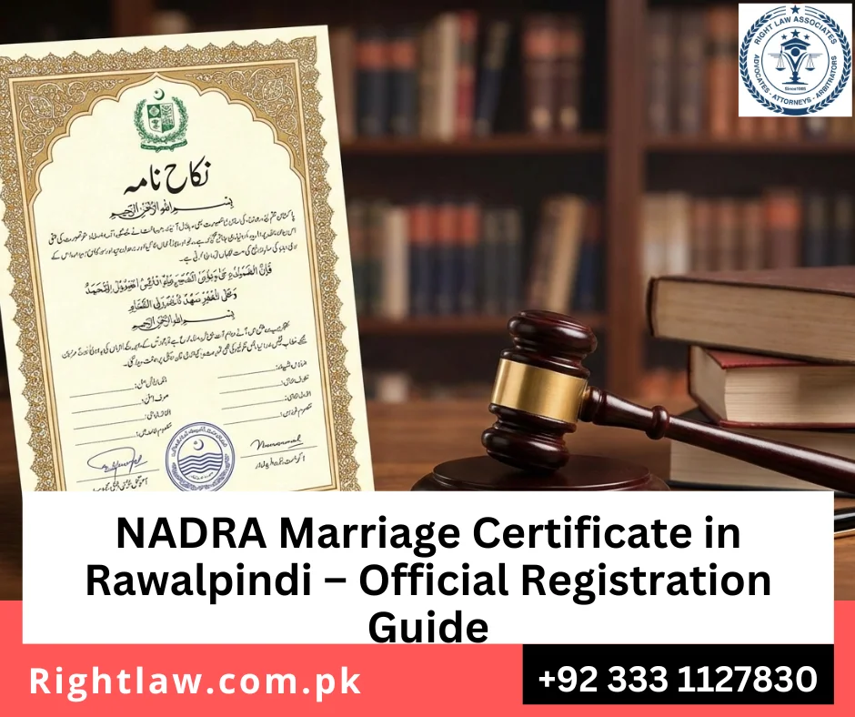 Common mistakes in NADRA marriage certificate Rawalpindi cases